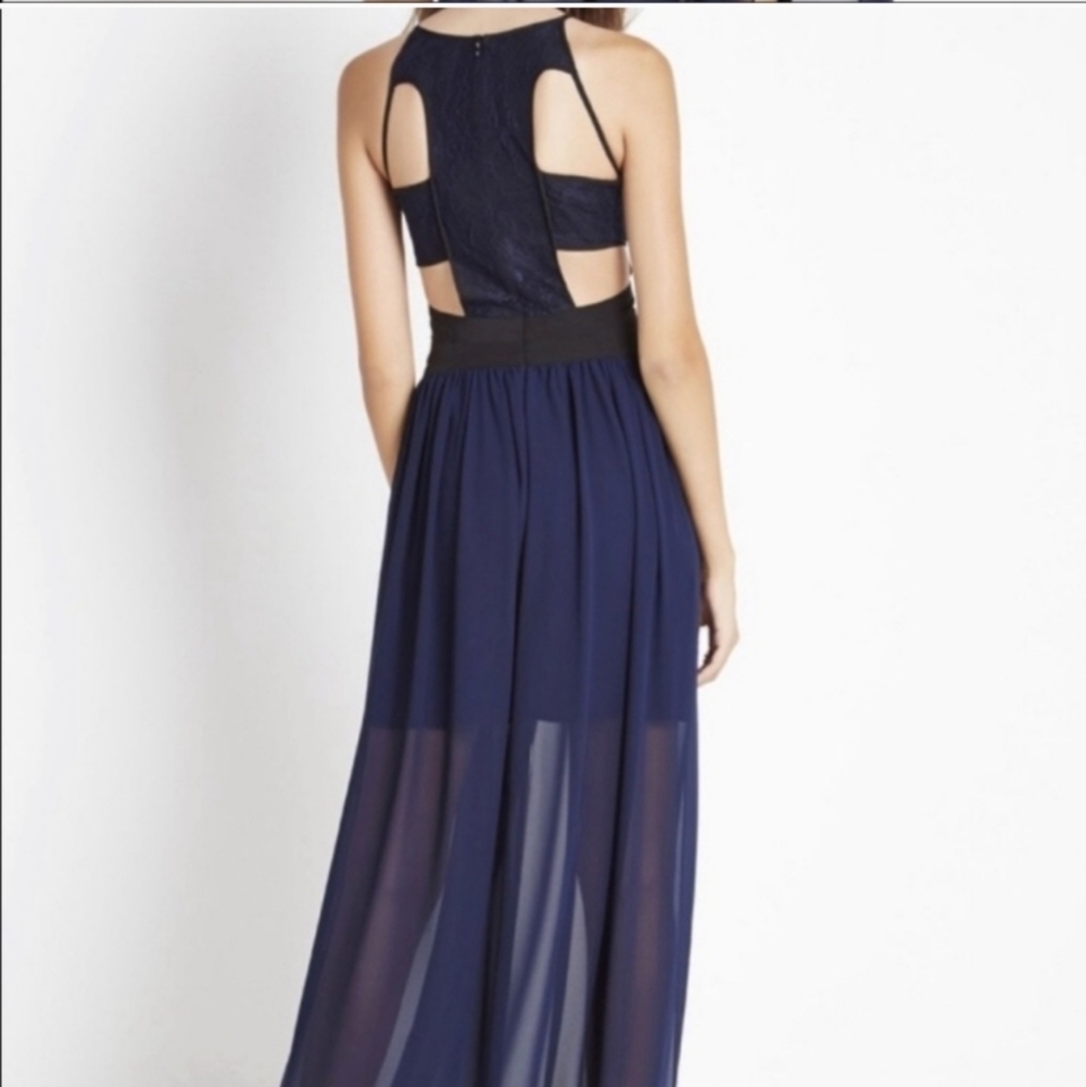 BCBGeneration Cutout Maxi Dress - Picture 3 of 11